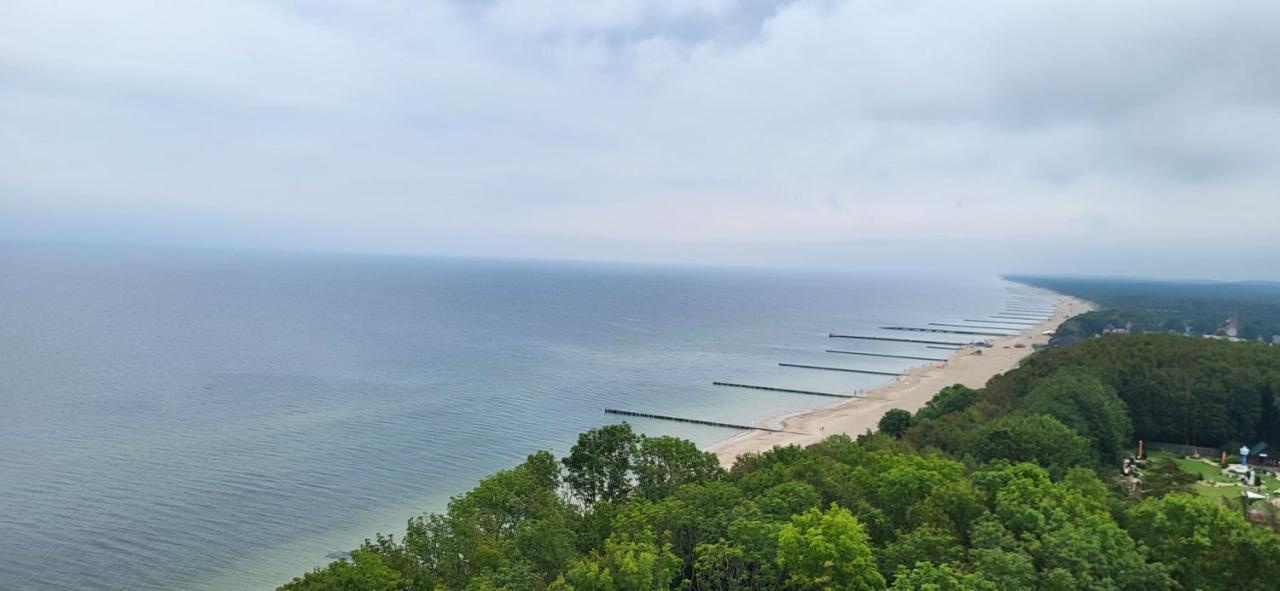 Niechorze Modrzewiowa Apartament Esterno foto