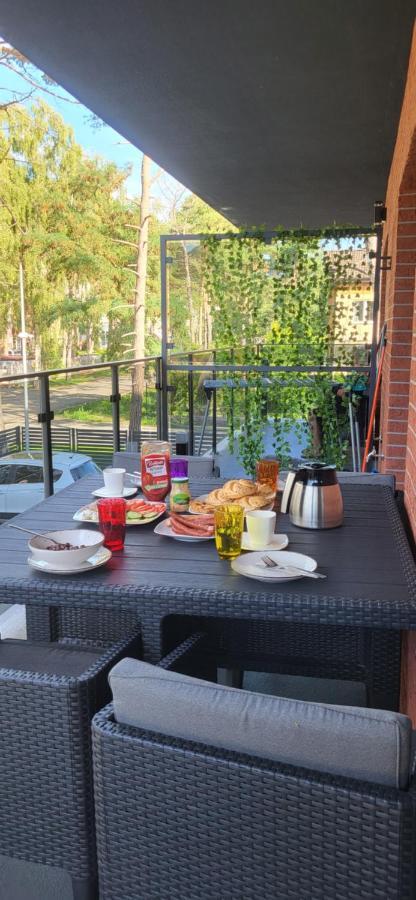 Niechorze Modrzewiowa Apartament Esterno foto