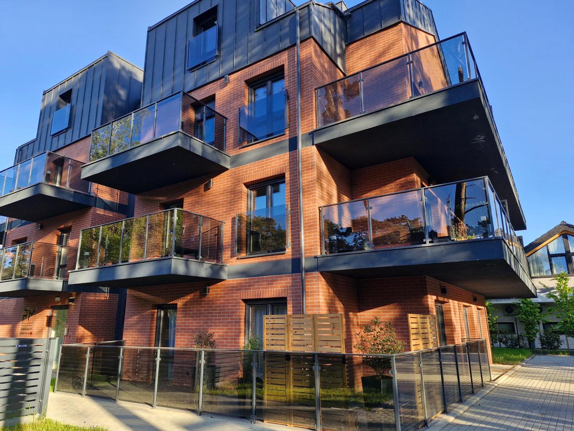 Niechorze Modrzewiowa Apartament Esterno foto